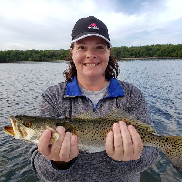 A picture of Tampa Seatrout Fishing with Bag´Em Fishing Charters