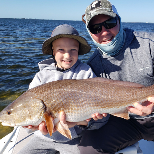 A picture of Tampa Redfish Fishing with Bag´Em Fishing Charters