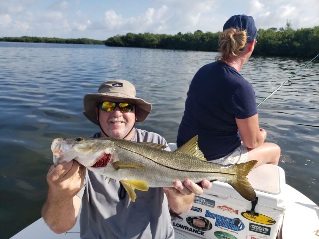 A picture of Targeting Snook In Tampa Bay Backwaters with Bag´Em Fishing Charters