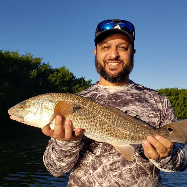 A picture of Tampa Redfish Fishing with Bag´Em Fishing Charters