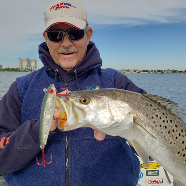 A picture of Tampa Seatrout Fishing with Bag´Em Fishing Charters