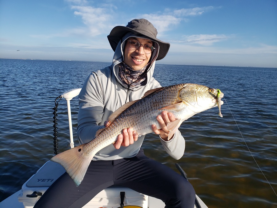 A picture of The Best Spots For Redfish In Tampa with Bag´Em Fishing Charters