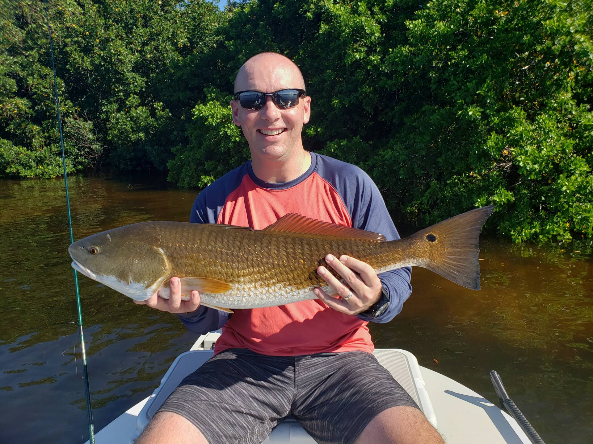 A picture of Backcountry vs. Flats Fishing For Late Fall Reds with Bag´Em Fishing Charters