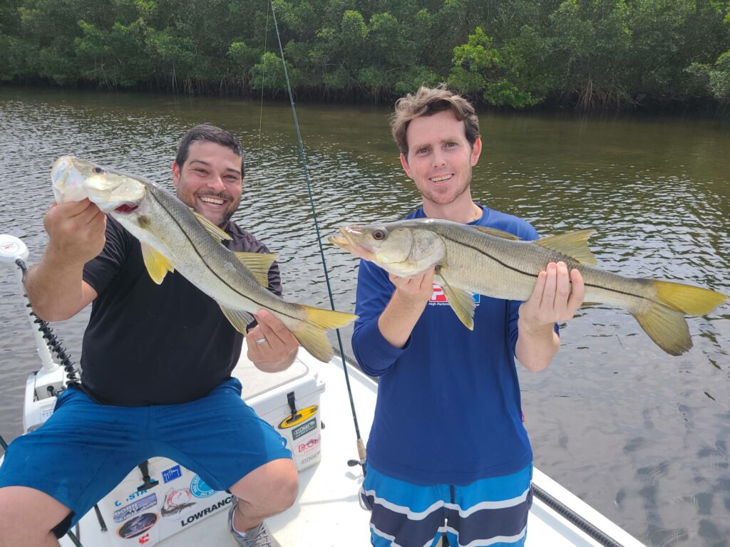 A picture of Fall Snook Fishing In Tampa with Bag´Em Fishing Charters