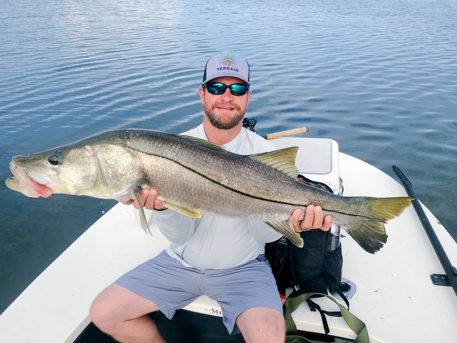 A picture of Finding Cold Weather Snook In Tampa Bay with Bag´Em Fishing Charters