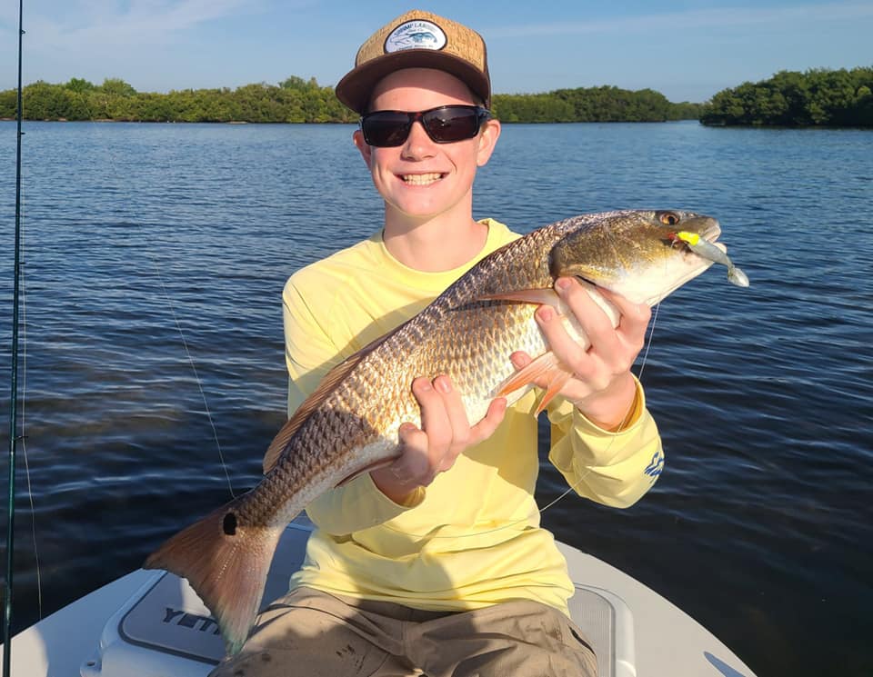 A picture of Artificial Lure Charter Fishing in Tampa Bay with Bag´Em Fishing Charters