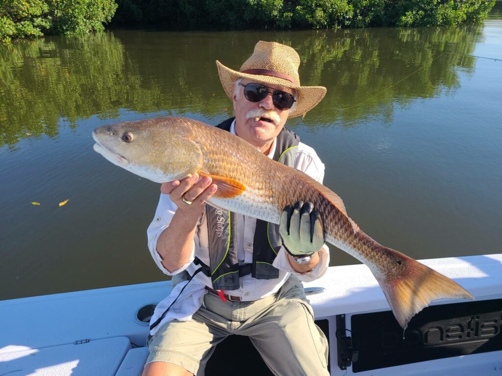 A picture of Why Redfish Thrive In The Tampa Bay Estuary with Bag´Em Fishing Charters