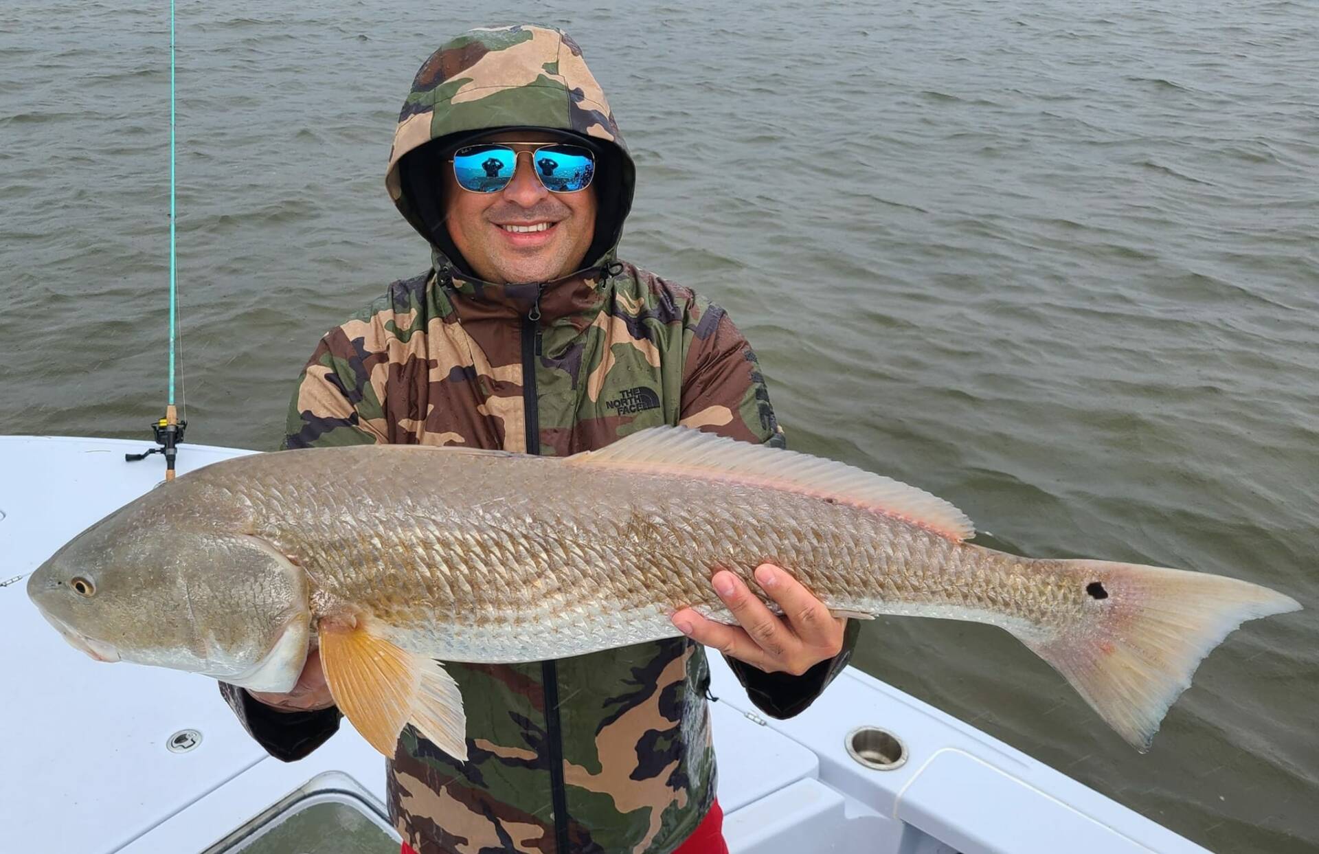 A picture of Early September Fishing for Redfish in Tampa Bay with Bag´Em Fishing Charters