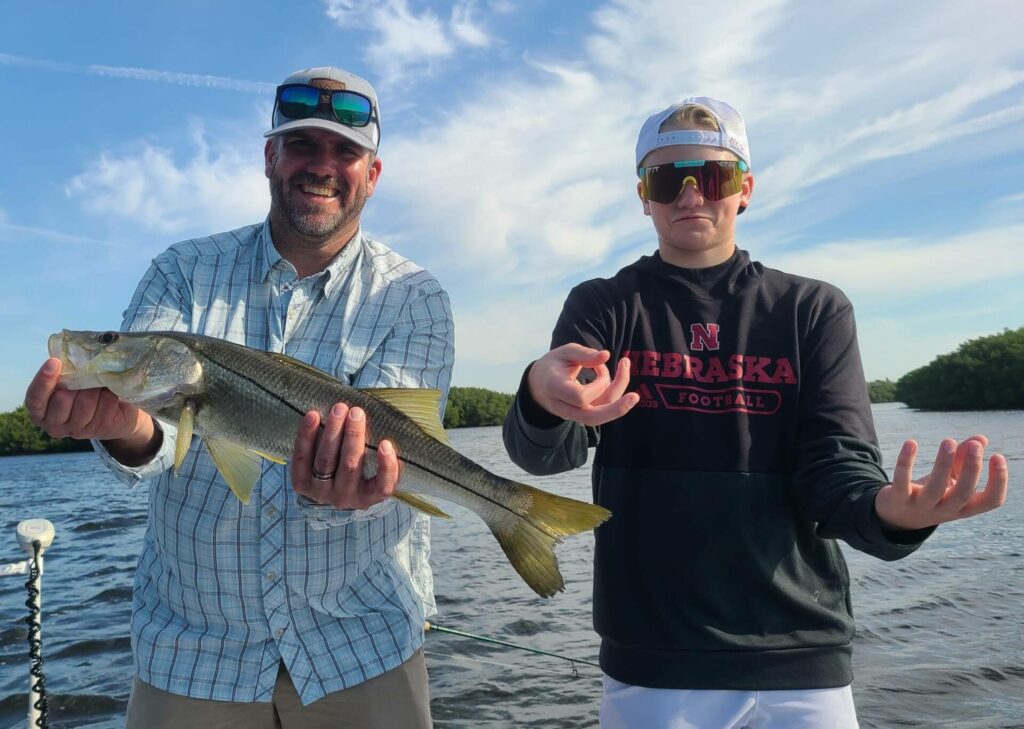 A picture of Windy Days & Spring Success with Bag´Em Fishing Charters