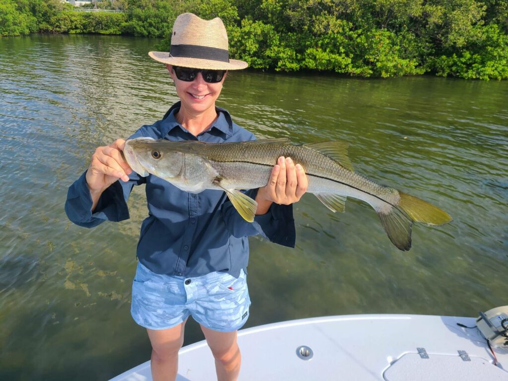 A picture of Guide: Tampa Snook Fishing with Bag´Em Fishing Charters