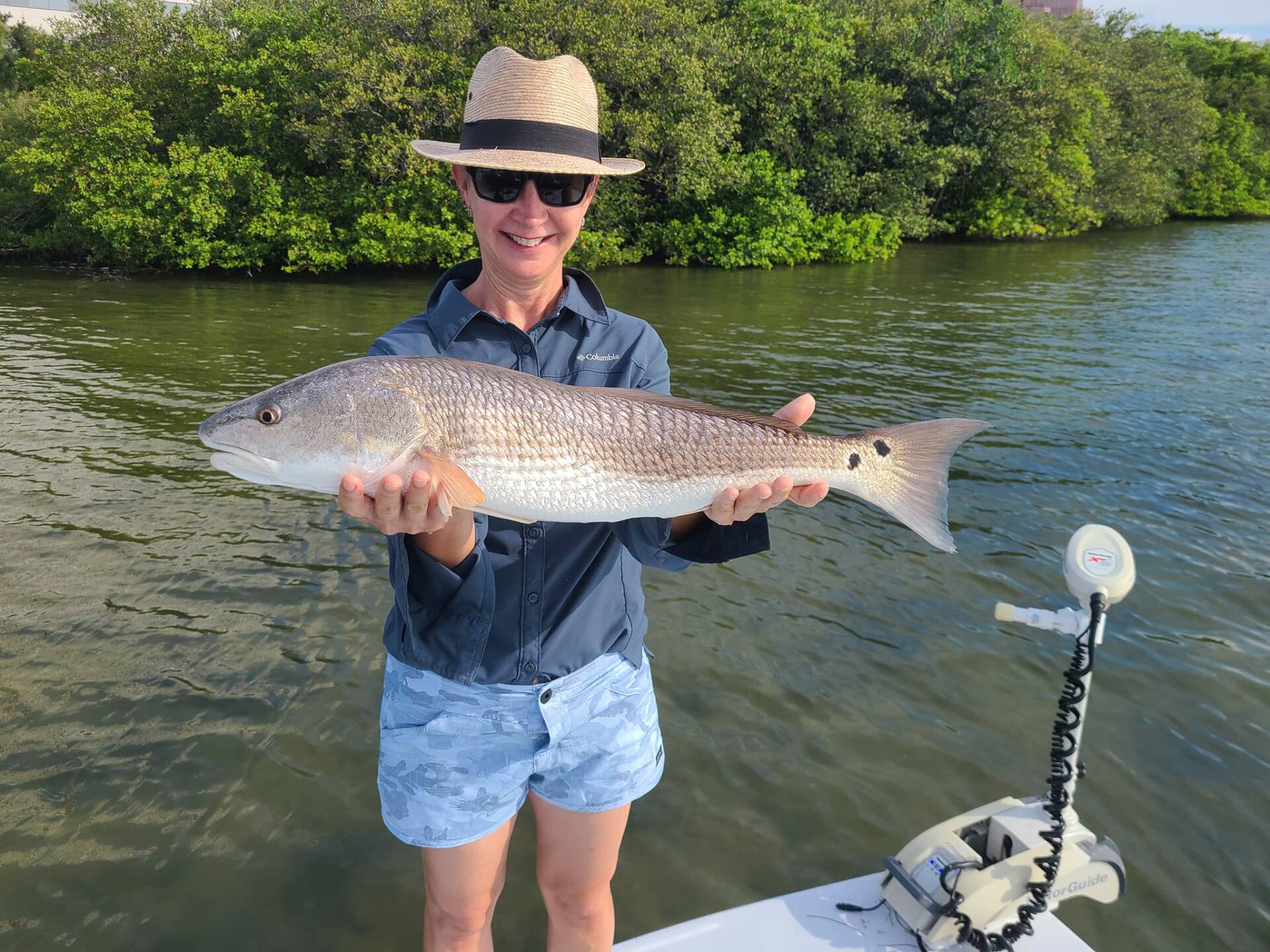 A picture of Early September Fishing for Redfish in Tampa Bay with Bag´Em Fishing Charters