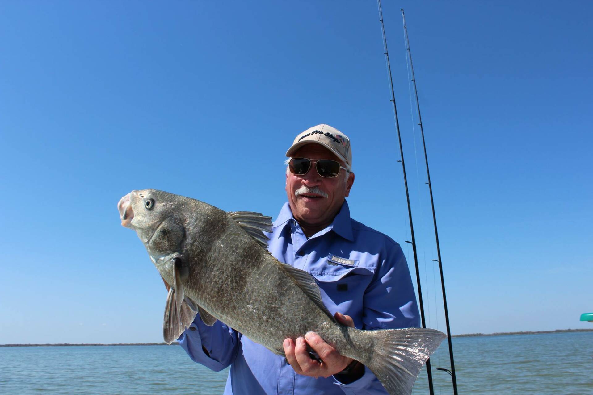 A picture of Bagging Black Drum in Tampa Bay with Bag´Em Fishing Charters