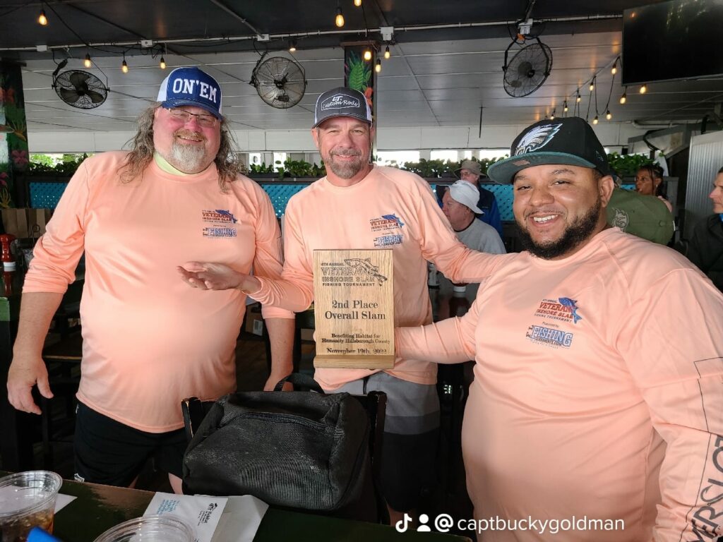 The 2022 Veterans Inshore Slam Fishing Tournament with Bag´Em Fishing Charters A picture of The 2022 Veterans Inshore Slam Fishing Tournament with Bag´Em Fishing Charters