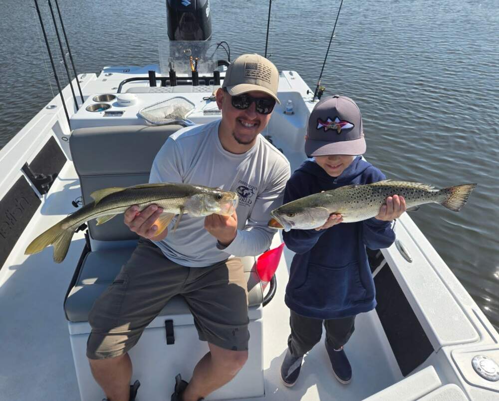 A picture of February Fishing in Tampa Bay, Florida with Bag´Em Fishing Charters