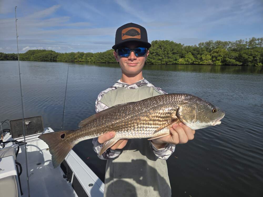 A picture of Spring Wind Blows: Tampa Bay Fishing Report April 8th, 2026. with Bag´Em Fishing Charters