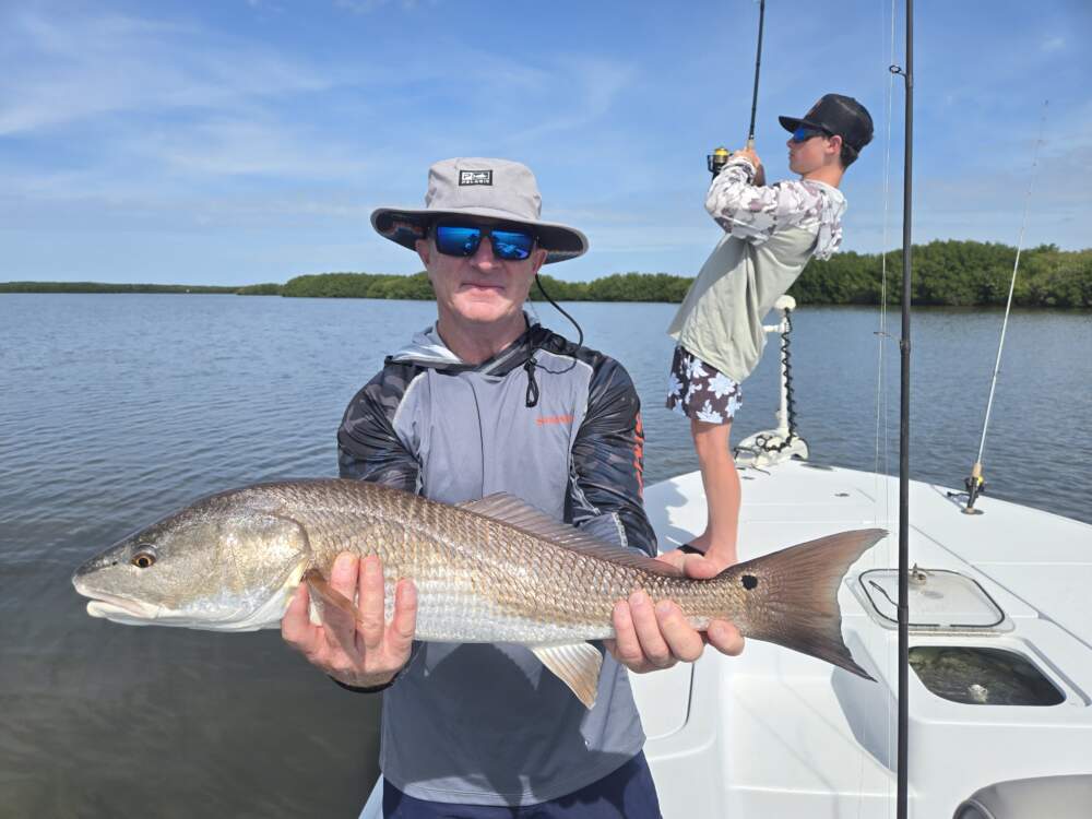 A picture of Spring Wind Blows: Tampa Bay Fishing Report April 8th, 2026. with Bag´Em Fishing Charters