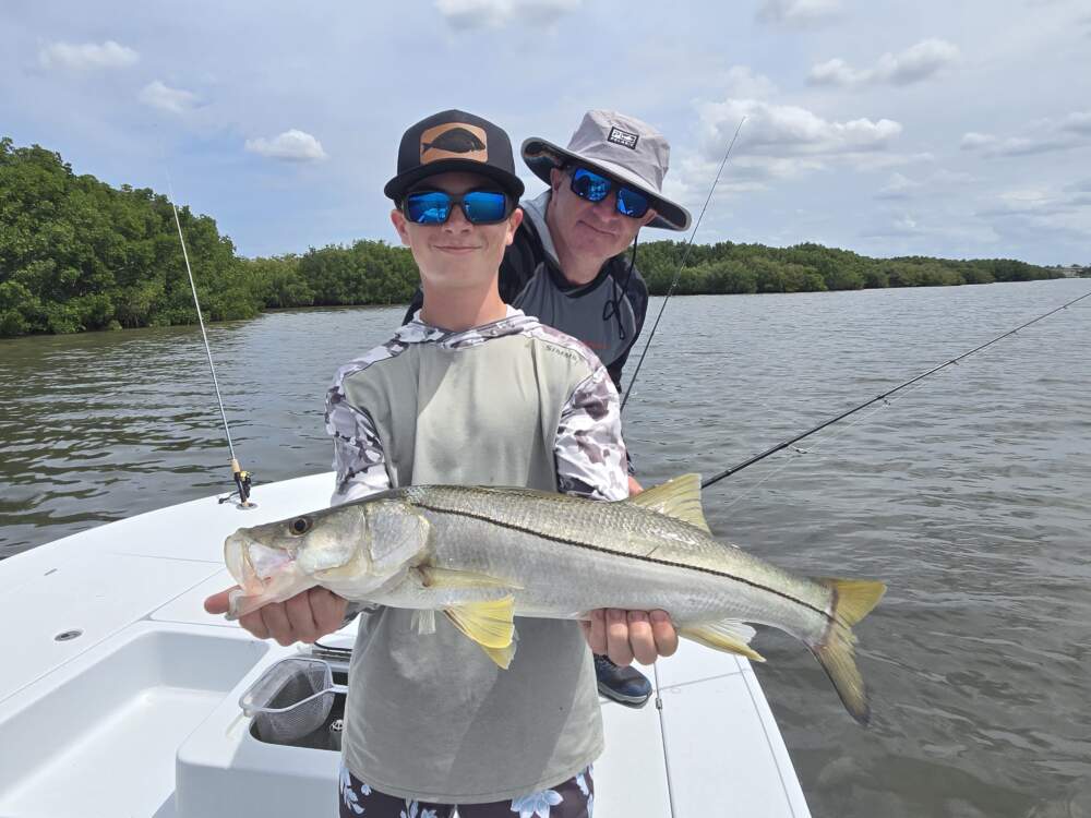 A picture of Spring Wind Blows: Tampa Bay Fishing Report April 8th, 2026. with Bag´Em Fishing Charters